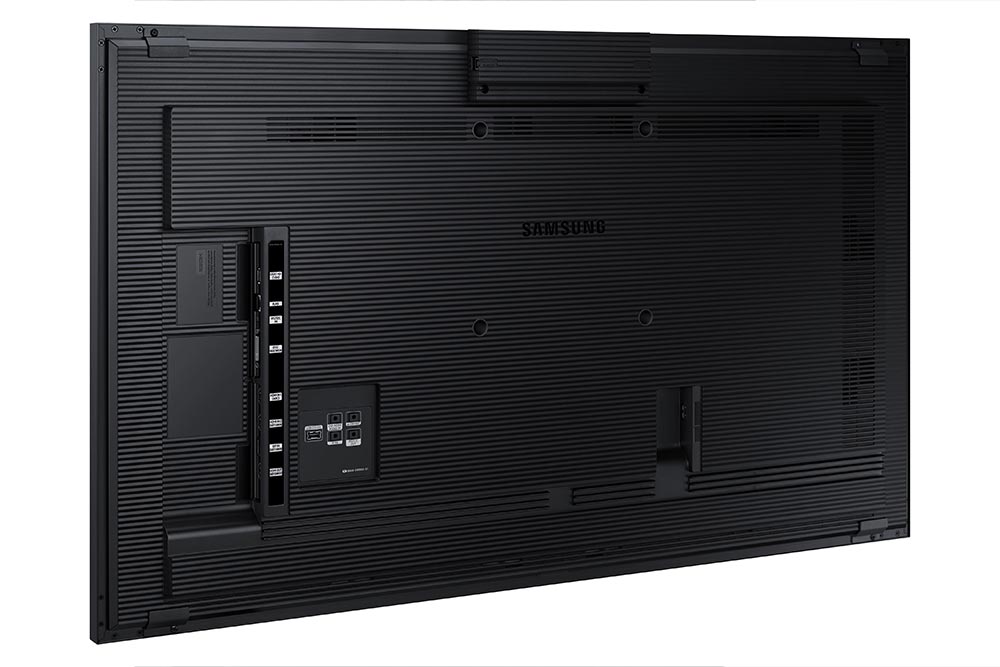 Samsung QM32R-T 32" All-in-One Touch Display rear tilted