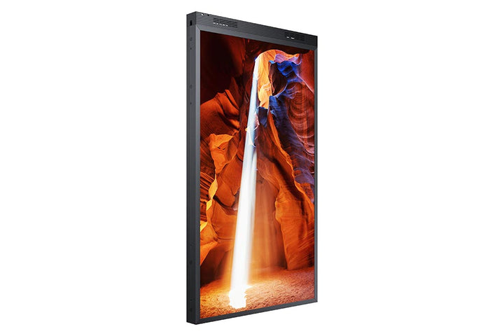 Samsung OM55N-DS 55" Full HD Double-Sided Window Display Tilted Right