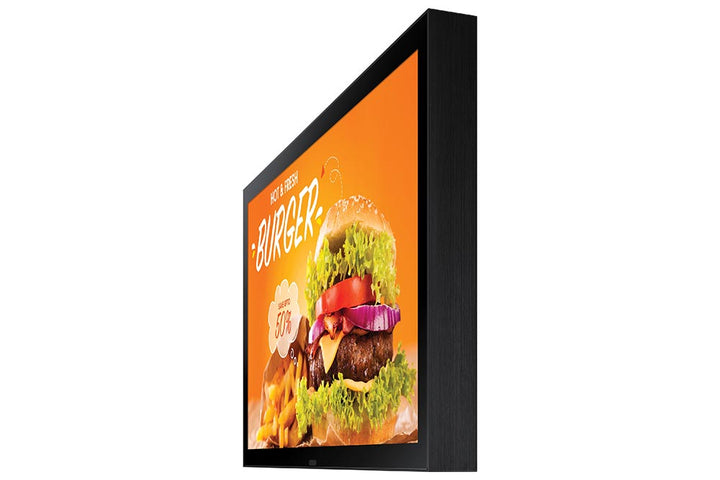 Samsung OH24B 24" Outdoor Display Tilted Bezel View