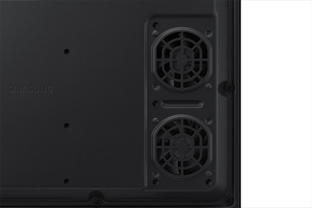 Samsung OH24B 24" Outdoor Display Rear Fans Close Up