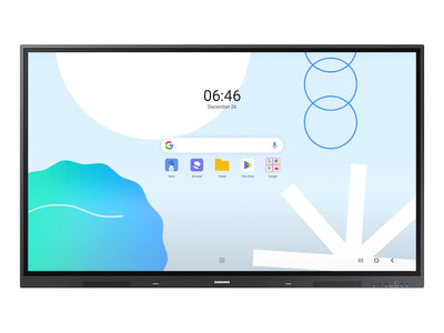 Samsung WA75D 75" WAD Interactive 4k Display for Business with 40 Point Touch, 400 nit Brightness and 5 Year Warranty