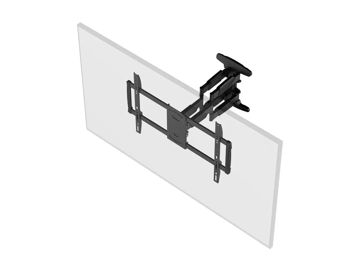 Monoprice 39257 SlimSelect Series Low Profile Full-Motion Articulating TV Wall Mount Bracket for TVs 37in to 80in, Max Weight 99 lbs., Extension Range from 1.9in to 19in, VESA Patterns up to 600X400