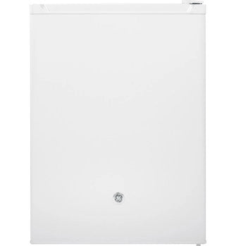 GE Appliances GCE06GGHWW Compact Refrigerator 5.6 Cu. Ft with 1-Year Warranty