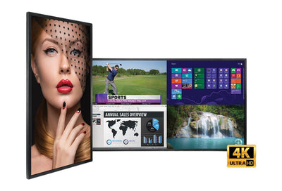Planar EP5024K 50" EP Series, UHD Display, 4K @ 60Hz, 500 Nits, LCD with LED Backlight, 24/7, Landscape/Portrait, 3 Year Advance Exchange Warranty