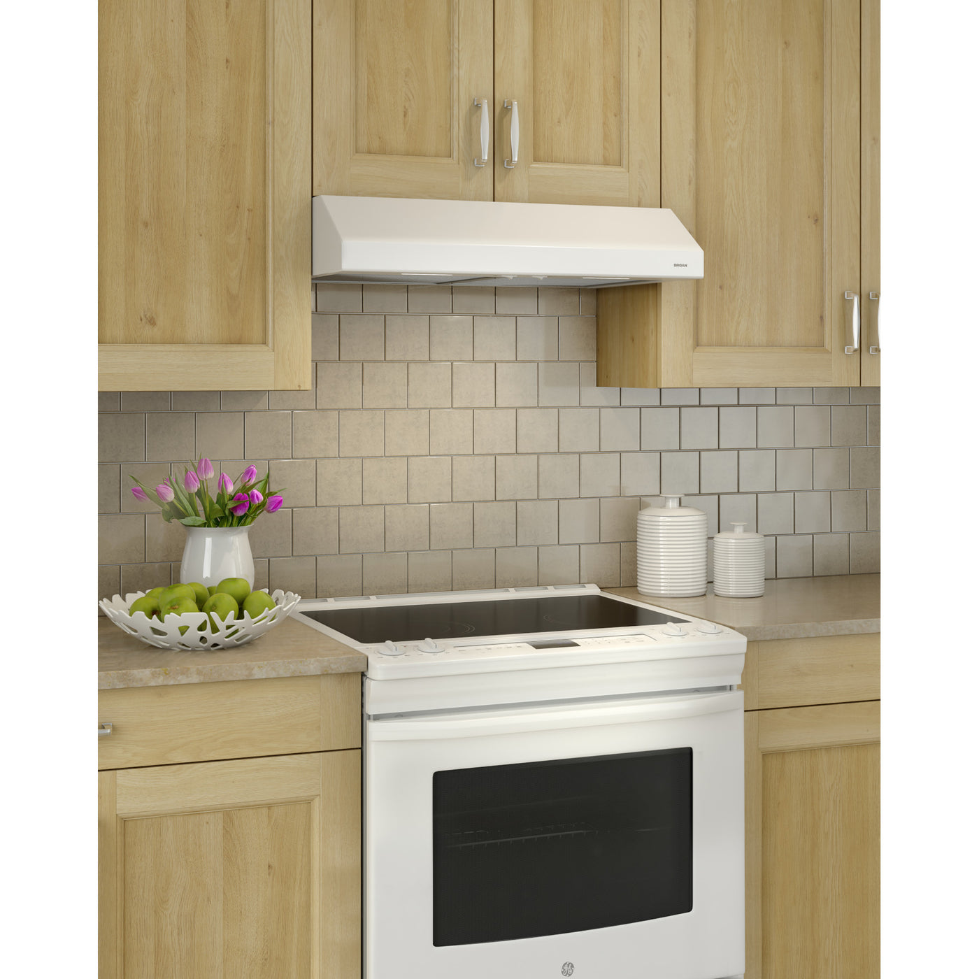 Broan Glacier BCSEK1 Series Under-cabinet Range Hood ADA compliant with 1-year warranty