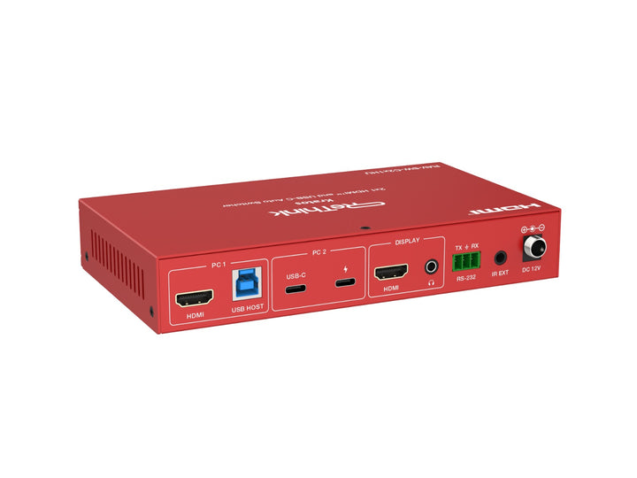Rethink RAV-SW-2x1HU 2x1 HDMI and USB-C Auto Switcher with hotkey switching