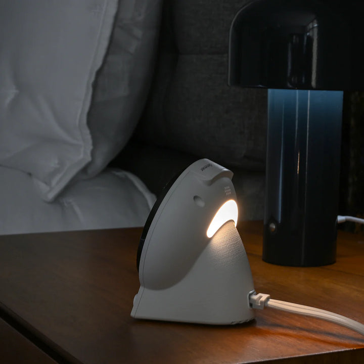 Brandstand CubieGlow Sunrise Alarm Clock with 2 USB-C Charging Ports and Nightlight