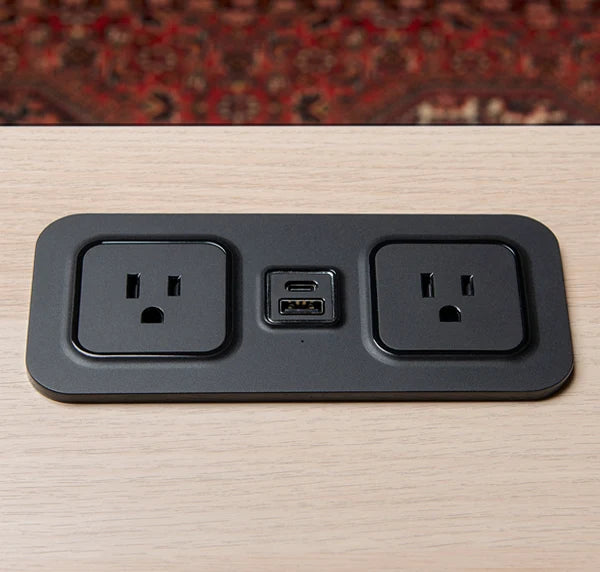 Brandstand BPEMD2 CubieMod Recessed Flush Mount Power Strip with Outlets and USB Ports 1-Year Warranty