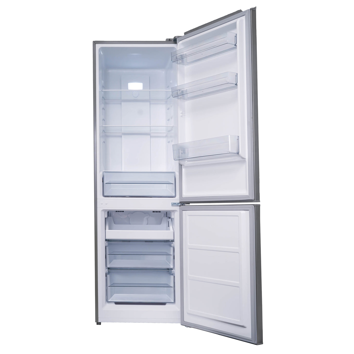 Danby DBMF100B1SLDB 10.3 cu. ft. Bottom Freezer Apartment Size Fridge in Stainless Steel with 1 year warranty