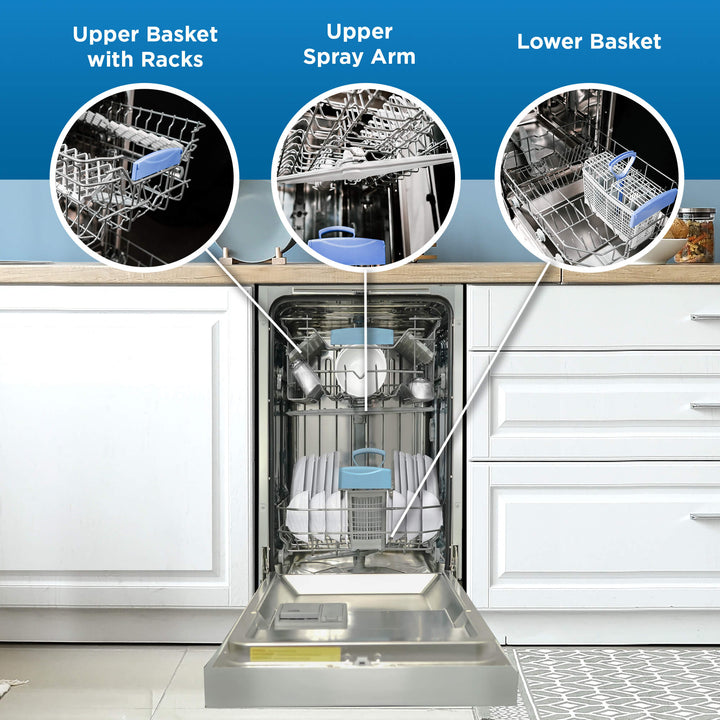 Danby DDW18D1ESS 18" Wide Built-in Dishwasher in Stainless Steel