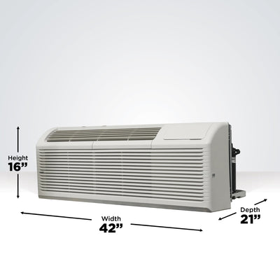 Danby DPTA120HEB1WDB 12000 BTU Packaged Terminal with Heat Pump AC in White with 5 year warranty