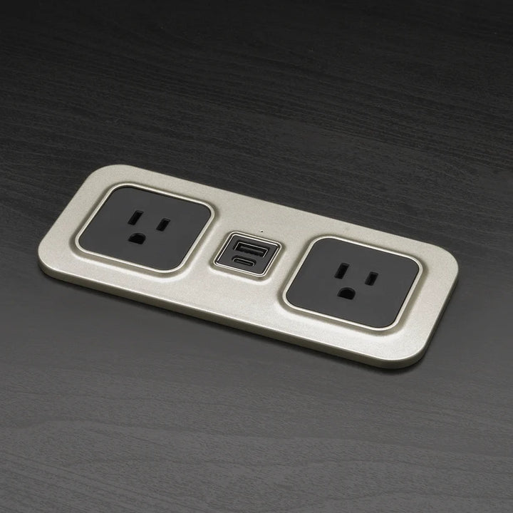 Brandstand BPEMD2 CubieMod Recessed Flush Mount Power Strip with Outlets and USB Ports 1-Year Warranty