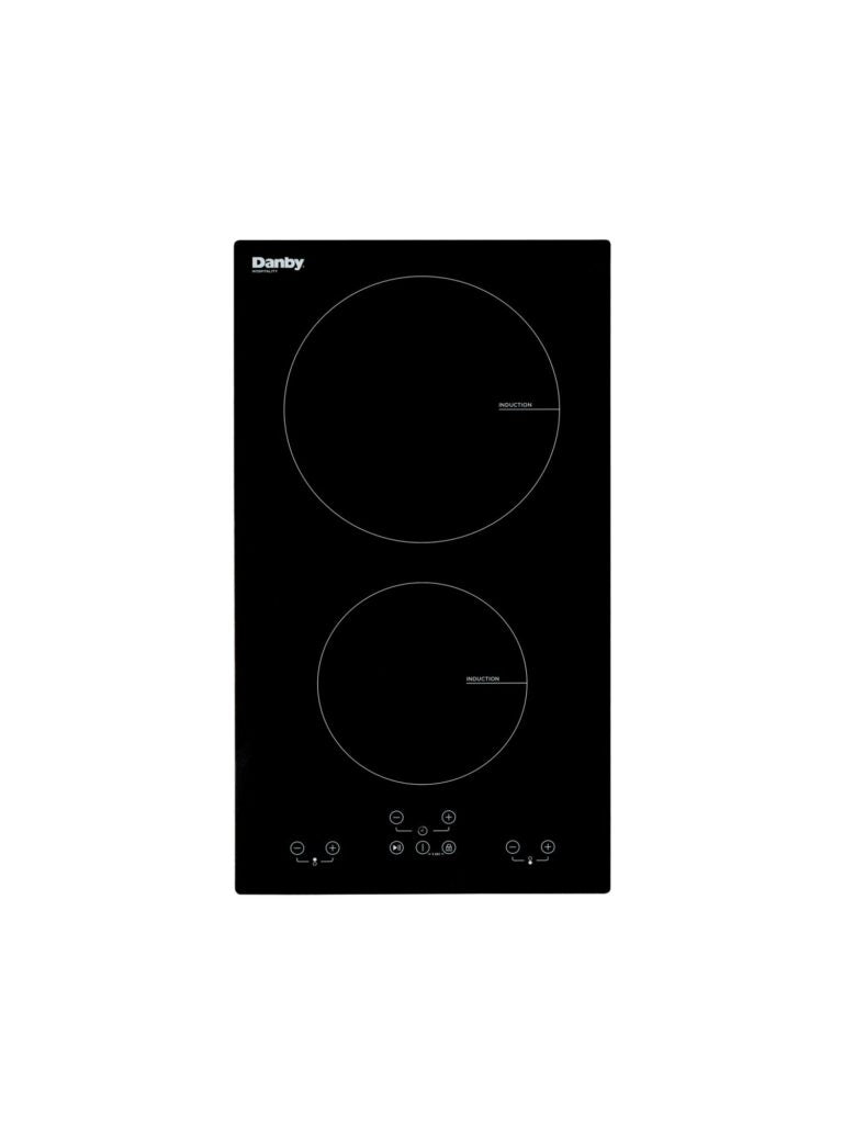 Danby DIC12B1ADBD 12″ Built-In Radiant 2 Burner Cooktop in Black with Lite Touch Control and 3 year warranty