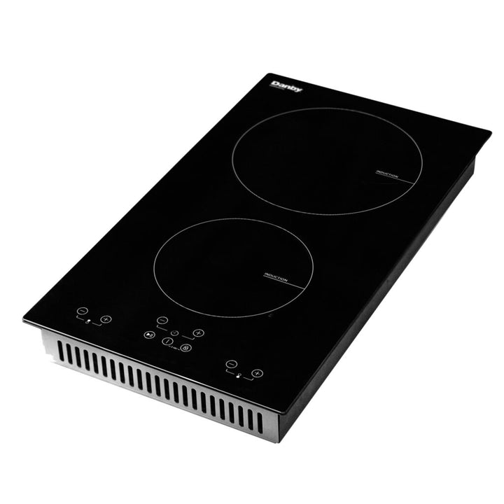 Danby DIC12B1ADBD 12″ Built-In Radiant 2 Burner Cooktop in Black with Lite Touch Control and 3 year warranty