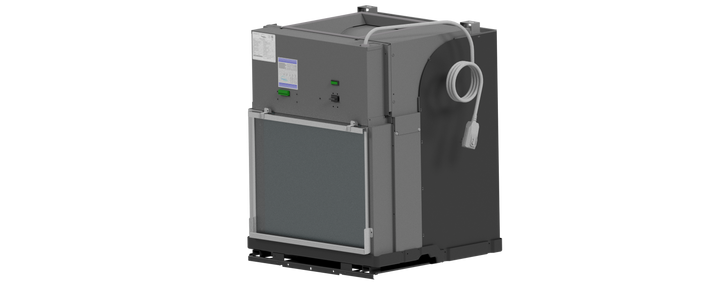 Islandaire EZVV Inverter Heat Pump vertical terminal air conditioning unit with superior temperature control