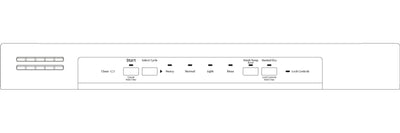 GE GDF510PGDBB 24" Dishwasher with Front Controls