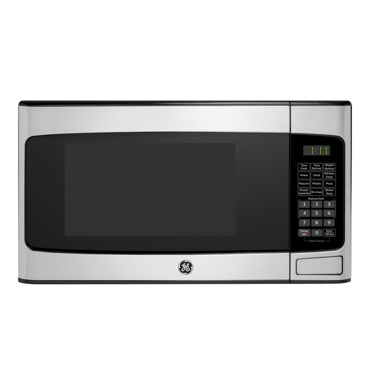 GE GCST11N1WSS 1.1 Cu. Ft. Capacity Countertop Microwave Oven in Stainless Steel with 1-Year Warranty in Stainless Steel