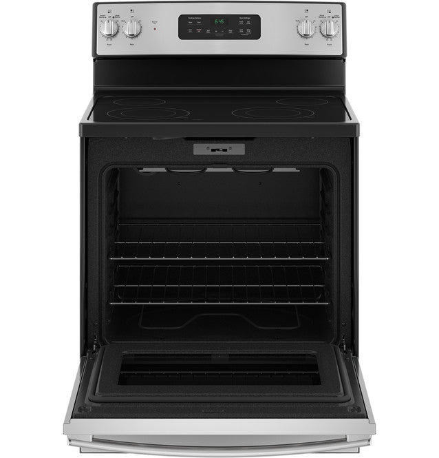 GE Appliances JB645RKSS - 30" Free-Standing 5.3 CU. FT Glass Ceramic Top Electric Range
