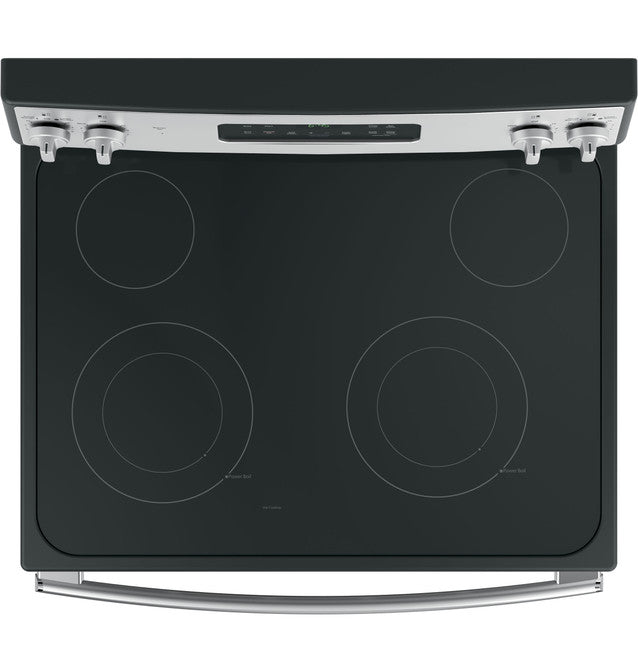 GE Appliances JB645RKSS - 30" Free-Standing 5.3 CU. FT Glass Ceramic Top Electric Range