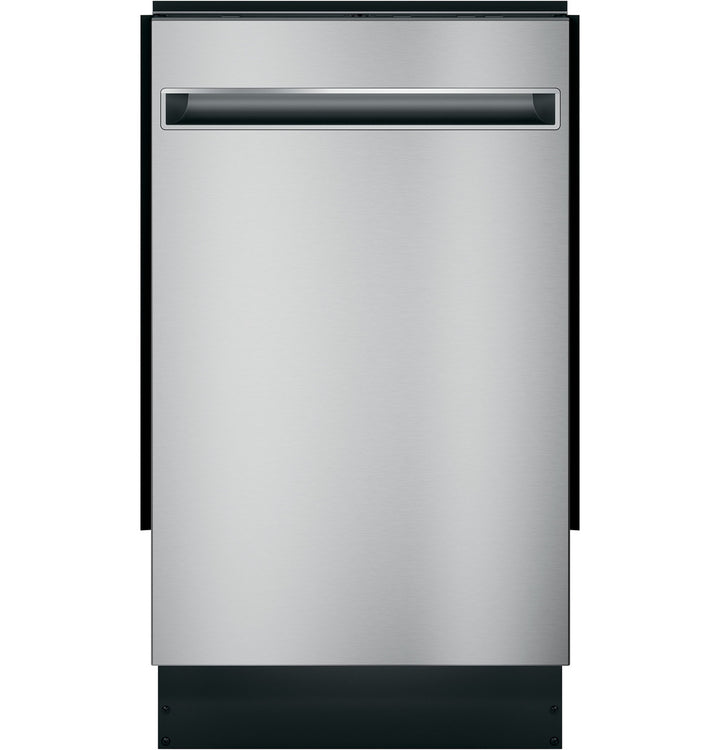 GE Appliances PDT145SGL/SSL 18" Built-In Dishwasher With 4 Wash Levels and Food disposer