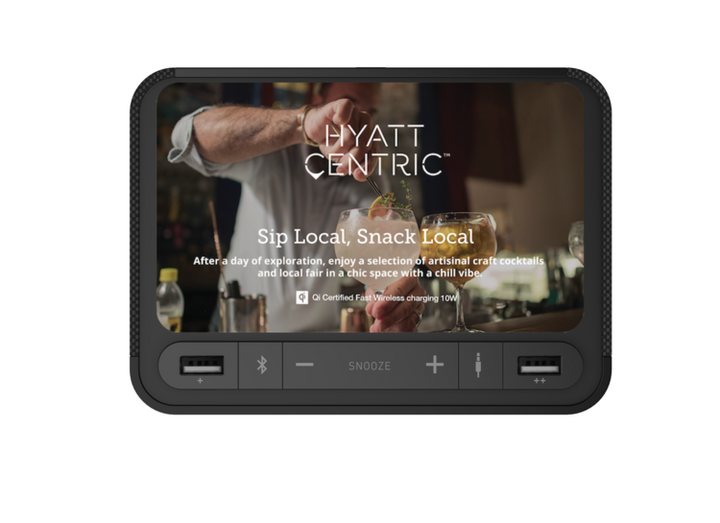 Nonstop NSA-BK Station A with 2 USB, Bluetooth, Wireless Charging, 1-Year Warranty