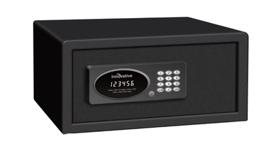 Innovative innD+ Hotel Safe H: 7.875” x W: 17.125” x D: 14.375" with 5 Year Warranty