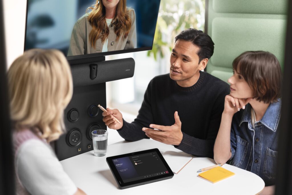 Jabra PanaCast 40 VBS USB video bar and touch controller for huddle and small rooms