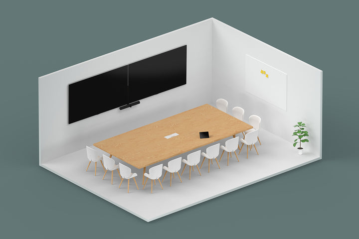 Jabra PanaCast 55 VBS All-in-one video conferencing solution with optional expansion audio