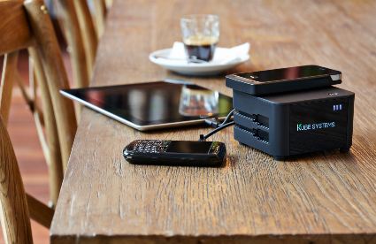 Kube 5 KS Dock Station House with 5 Portable Chargers