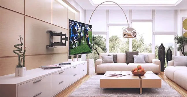 Kanto PDX650 Full Motion TV Mount for 37″ - 75″ TVs