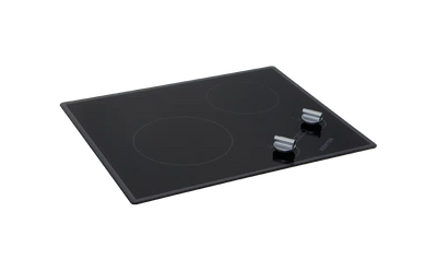 Kenyon B41706 Cooktop Glacier 2 Burner XL Cooktop Black Ceramic Glass 120V Compact 3 Year Warranty