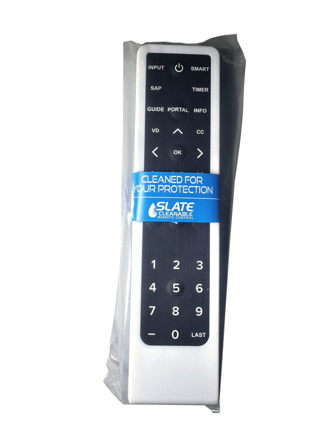 Slate Cleanable LG Patient RC Remote for Healthcare Environments