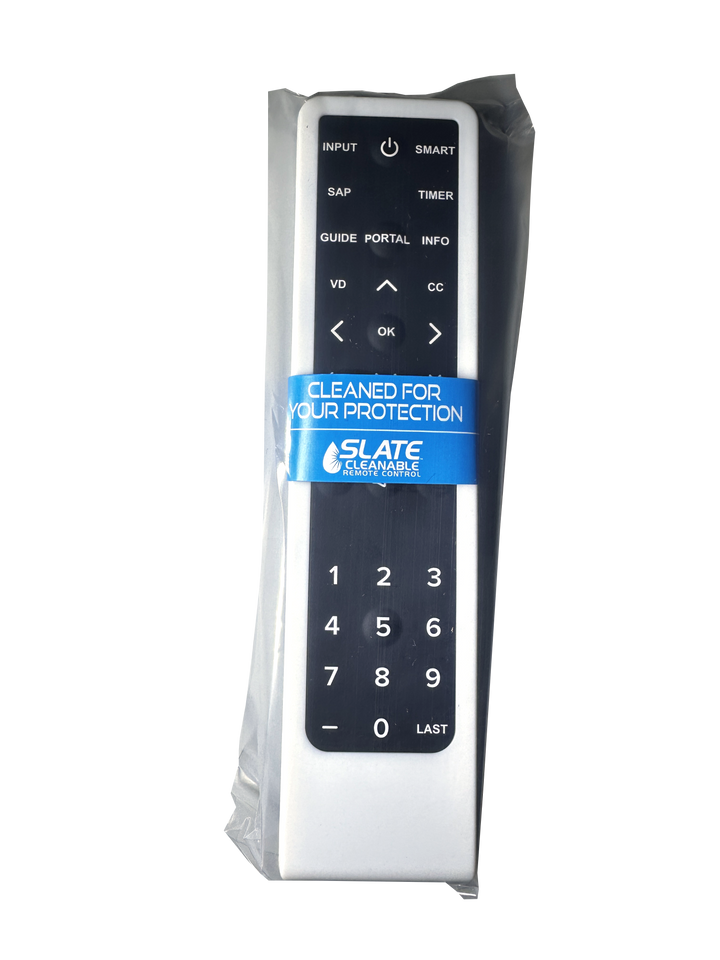 Slate Cleanable LG Patient RC Remote for Healthcare Environments
