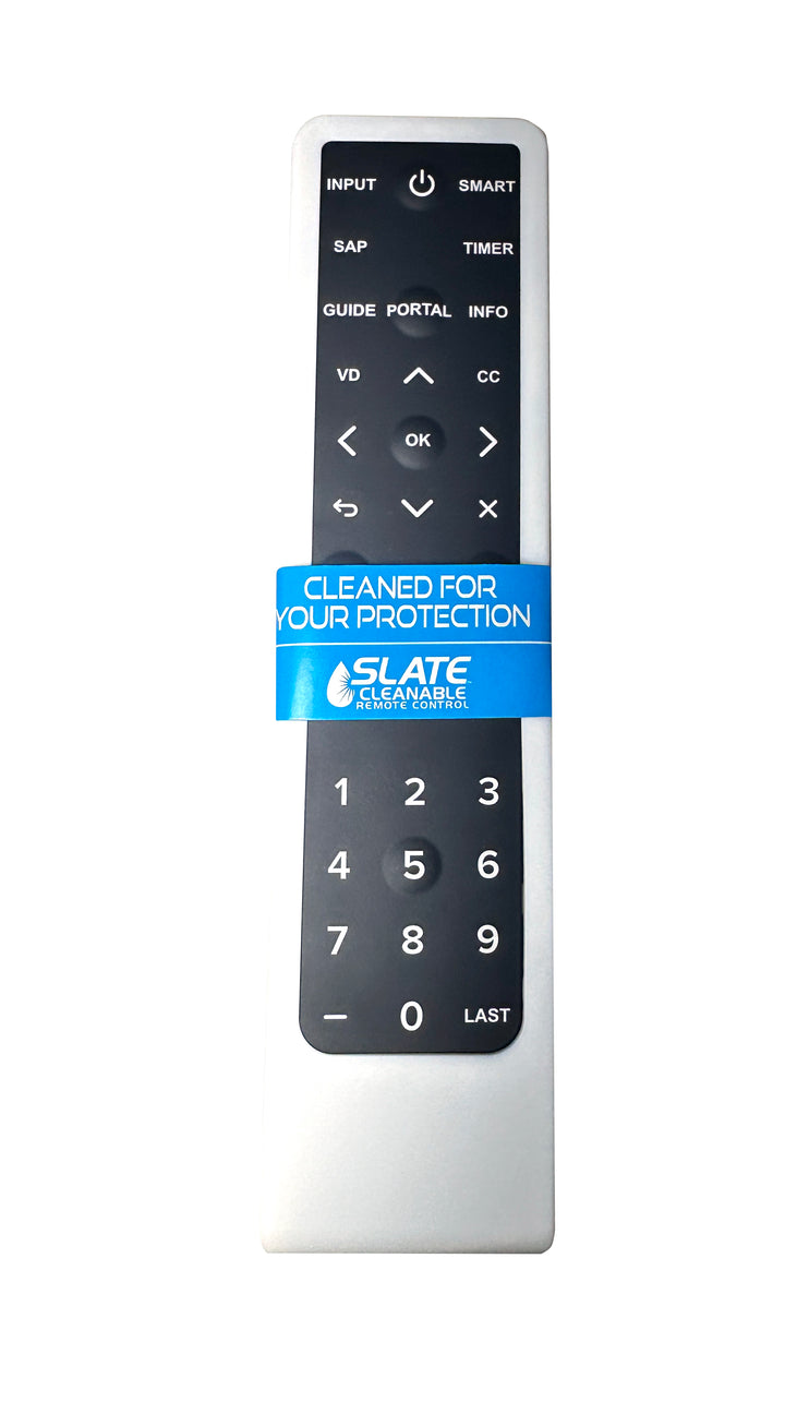 Slate Cleanable LG Patient RC Remote for Healthcare Environments