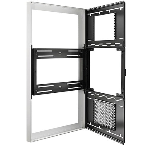Chief LW75UWP Impact On-Wall Kiosk - Portrait 75" White - for digital signage