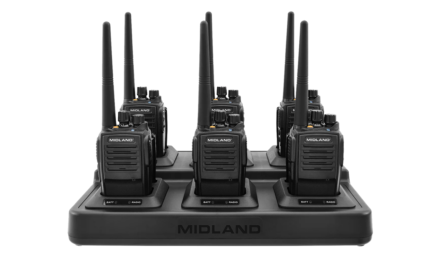 Midland BizTalk MB400 Business Radio with 4 watts of transmit power and 10 hour battery life