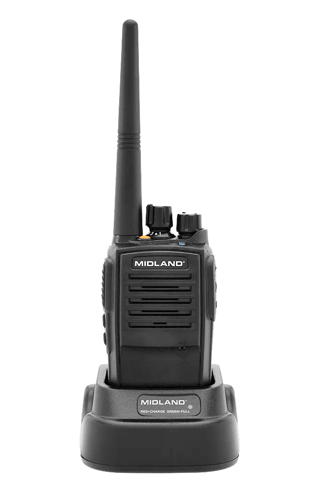 Midland BizTalk MB400 Business Radio with 4 watts of transmit power and 10 hour battery life