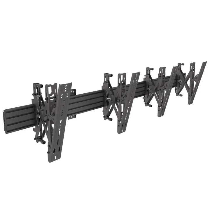 Kanto MBW21PT Menu Board Wall Mount System for 2 Screens (Portrait or Landscape), up to 600x 400 VESA, 66lbs