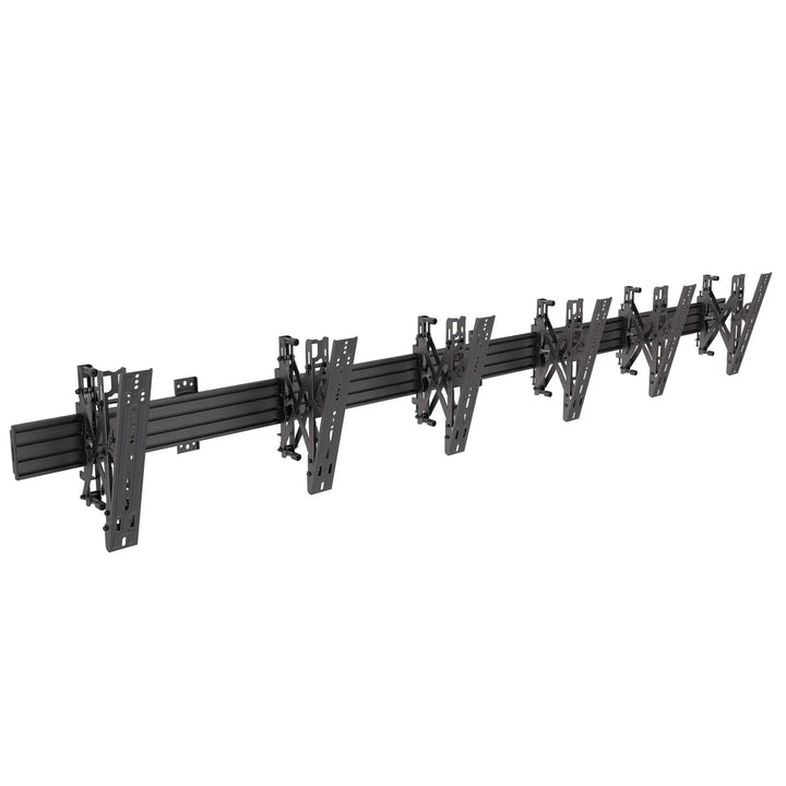 Kanto MBW31PT Menu Board Wall Mount System for 3 Screens (Portrait or Landscape), up to 600x 400 VESA, 66lbs