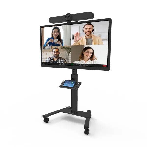 Kanto MPC77 Rolling AV Cart for All-in-One Video Conferencing Systems