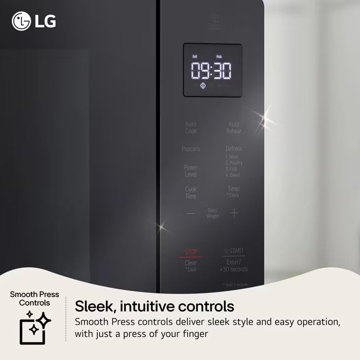 LG MSER1130B 1.1 cu. ft. Countertop Microwave with EasyClean Interior in Black