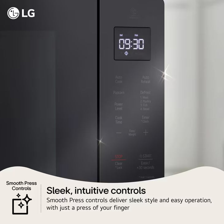 LG MSER1130B 1.1 cu. ft. Countertop Microwave with EasyClean Interior in Black