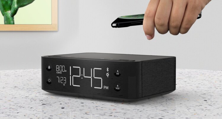 Nonstop NSA-BK Station A with 2 USB, Bluetooth, Wireless Charging, 1-Year Warranty