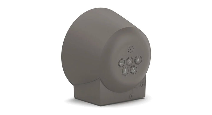 Nonstop NSO-WFL Station O Alarm Clock with 2 USB, Charcoal Weave, 1-Year Warranty