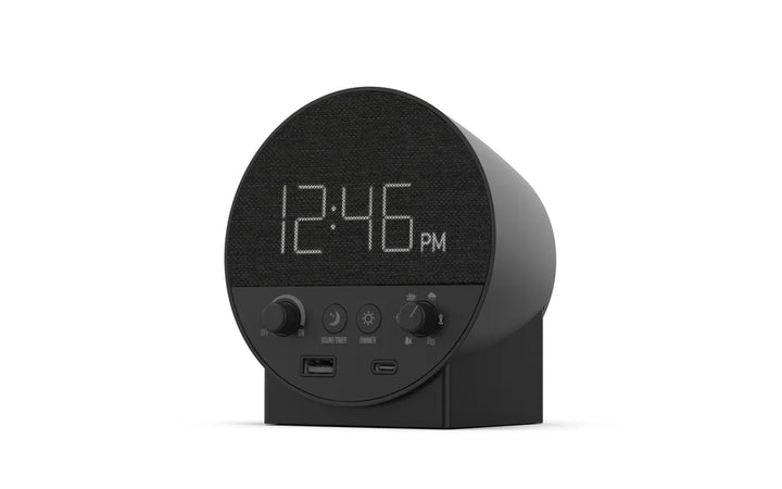 Nonstop Station R with 6 relaxation sounds and USB-C + USB-A charging, clock and gentlewake alarm