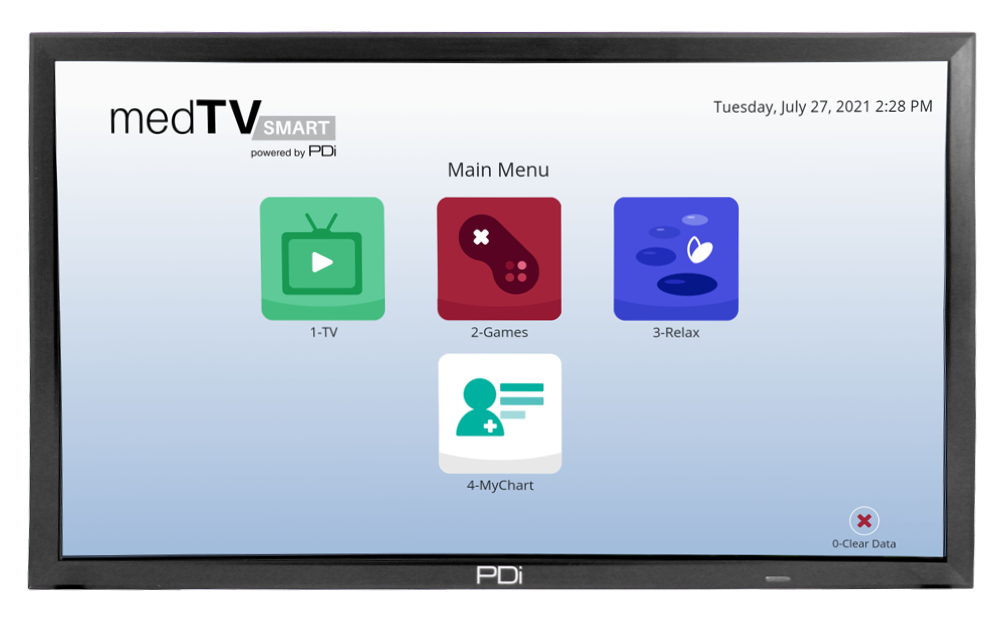 PDi 32'' A32A Smart Healthcare HD UL Listed Hospital TV with ProIdiom
