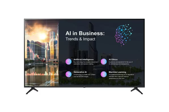 LG PK640S 65" UHD Professional Signage TV with 300 Nits, 16/7 runtime and 3 Year Warranty