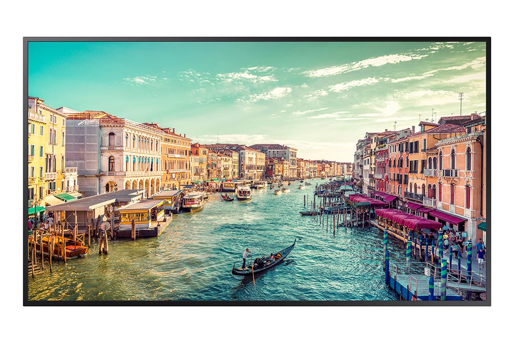 Samsung QM75R-B 75" 4K UHD Digital Signage with 24/7 Runtime, Wi-Fi, Bluetooth and 2 Year Warranty