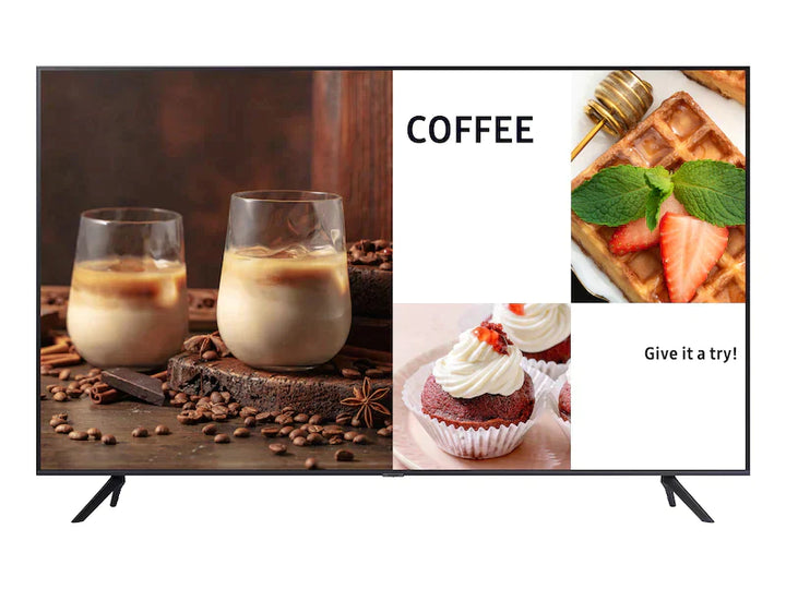 Samsung 85" BEC-H Series Crystal UHD 4K Pro TV and 16/7 Rated