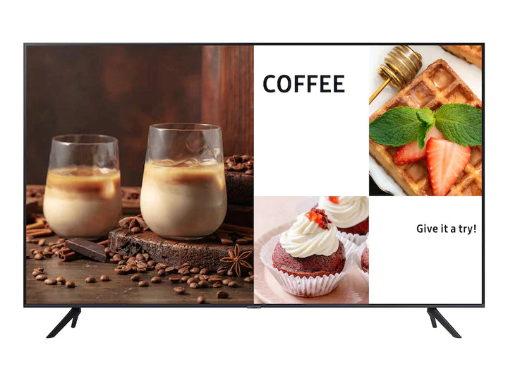Samsung 55" BEC-H Series Crystal UHD 4K Pro TV and 16/7 Rated